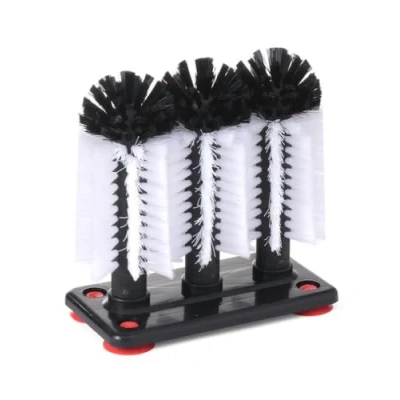 Afbeelding van Hendi Glazenspoelborstel 3 Nylon Borstels