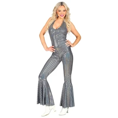 Afbeelding van WIDMANN Disco Style uit de jaren 70 (jumpsuit) (M)