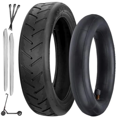 Afbeelding van BITUME Band Voor Elektrische Scooter Xiaomi, M365, M365 Pro, Essential, 1S, Pro2, 3 8,5 inch en Achterwiel Antislip Binnenband + montageset