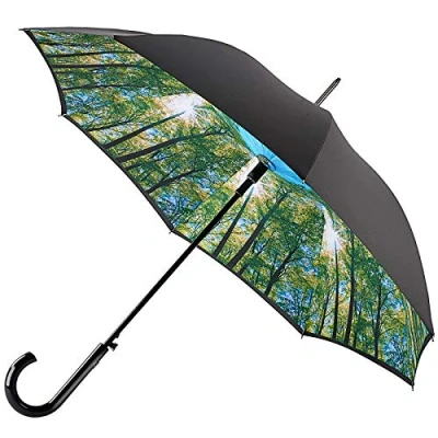 Afbeelding van Fulton Bloomsbury 2 Sunburst Print Paraplu, Meerkleurig,