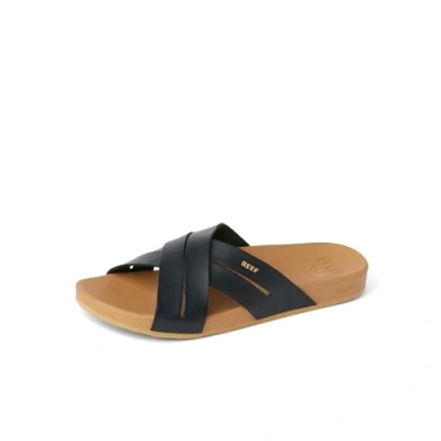 Afbeelding van Reef Muiltjes, Dames, Maat: 37.5, Black/tan Hoogwaardig imitatieleer