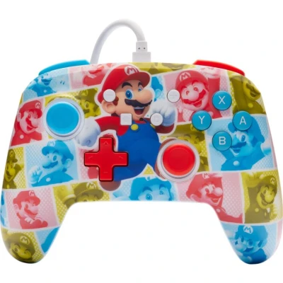 Afbeelding van PowerA Geavanceerde Bedrade Controller voor Nintendo Switch Mario Hero