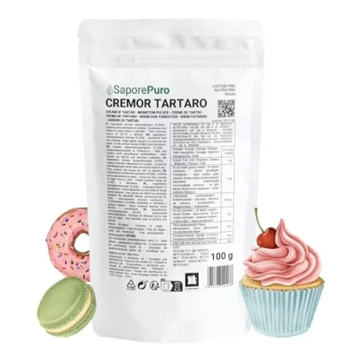 Afbeelding van Saporepuro Wijnsteen 100 gr cream of tartar glutenvrij