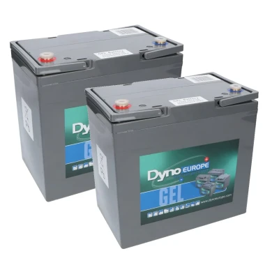 Afbeelding van Dyno Gel Accu 12V 59Ah Vervangingsset (Excl. Kabels)