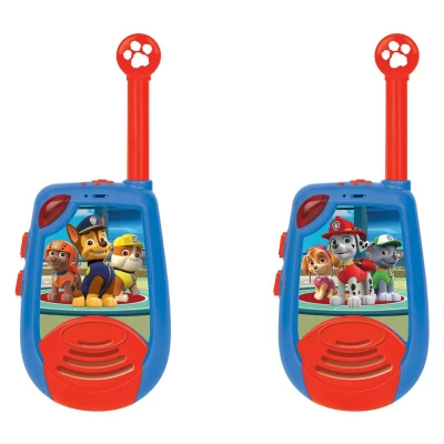 Afbeelding van LEXIBOOK Paw Patrol twee walkie talkies tot kilometer met riemclip