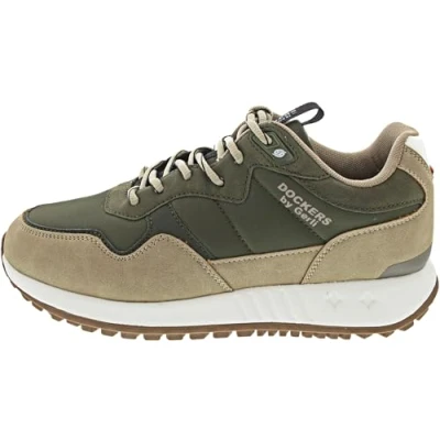 Afbeelding van Dockers by Gerli Soft Sneaker Khaki Sneakers kaki EU42