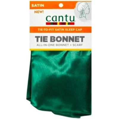 Afbeelding van Cantu Satin Sleep Cap Tie Bonnet One size