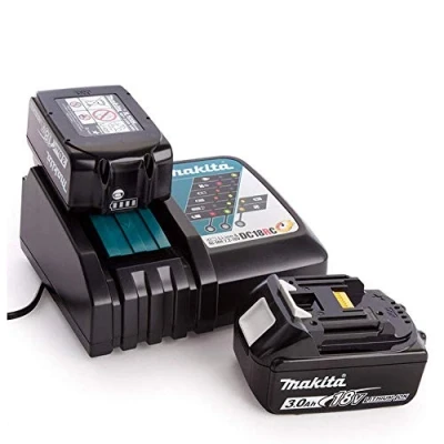 Afbeelding van Makita BL1830B 18V LXT 3.0Ah dubbelpak DC18RC snellader, 18 V