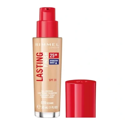 Afbeelding van 1+1 gratis: Rimmel London Foundation Lasting Finish 070 Sesame