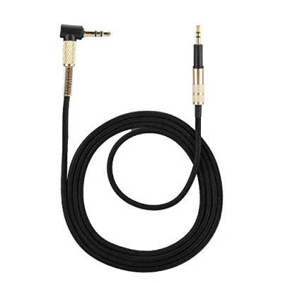 Afbeelding van Tangxi vervangende audio upgrade kabel gevlochten hoofdtelefoonkabel geschikt voor AKG K450 K451 K452 K480 Q460 123cm zonder microfoon