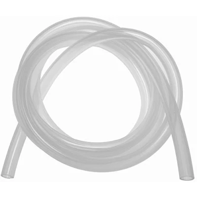 Afbeelding van 2 m, 10 x 14 mm siliconen slang binnen mm, buiten transparant, rekbaar, geschikt voor levensmiddelen, BPA vrij