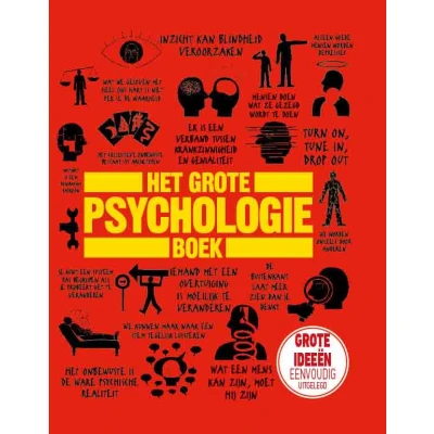 Afbeelding van Het grote psychologieboek (Hardback)