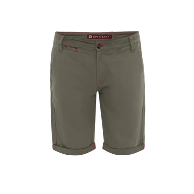 Afbeelding van Cipo &amp; Baxx Shorts, Heren, Maat: 31, Khaki