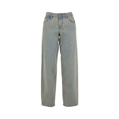 Afbeelding van Urban Classics Relaxed fit jeans, Dames, Maat: 33, New light blue dirty washed