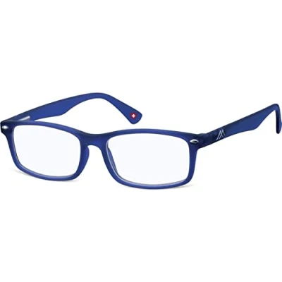 Afbeelding van Montana Leesbril Blauwlichtfilter Blauw Sterkte +0,00 (blfbox83c)
