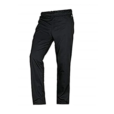 Afbeelding van BP 1645 400 32 Mn Uniseks broek, met elastiek in de taille, 215,00 g/m² stofmix, zwart,