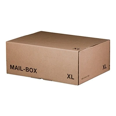 Afbeelding van Smartbox Brievenbus Mailing Carton Gemakkelijk Monteren XL Bruin 460x340x175mm Ref 141314162 [Pack van 20]