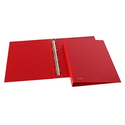 Afbeelding van FAVORIT Sprint ringmap van karton, 22 x 30 cm, 4 ronde ringen mm, rood 400173353