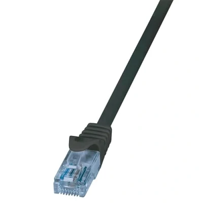 Afbeelding van CAT6a U/UTP zwart 3M CCA Netwerkkabel Computerkabel Kabel