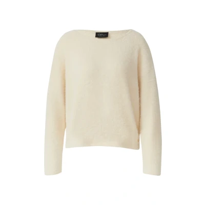 Afbeelding van s.Oliver Black Label Ubootausschnitt Trui, Dames, Maat: 34, Helles beige
