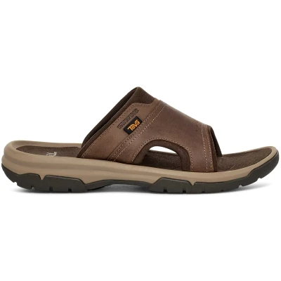 Afbeelding van Teva Langdon Slide heren sandaal bruin maat 42 (EU) 8 (UK)