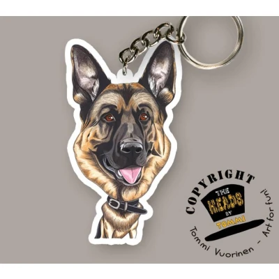 Afbeelding van Sleutelhanger Hond Duitse Herder