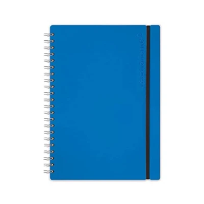 Afbeelding van Vacavaliente Studio Notitieboek A4 Gerecycled Leer Blauw