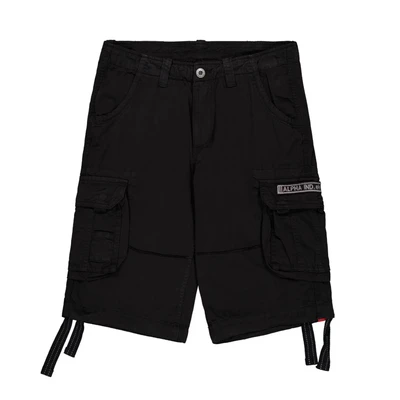 Afbeelding van Alpha Industries JET Shorts, Heren, Maat: 30, Schwarz