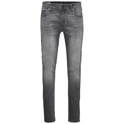 Afbeelding van JACK &amp; JONES heren Jeansbroek Jjiliam Jjoriginal am 010 lid noos, Grigio (Grey Denim), 34W / 34L