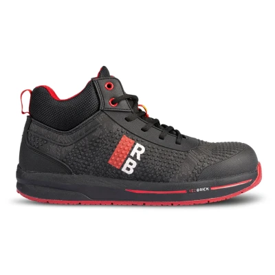 Afbeelding van Redbrick Werkschoen Comet High Zwart Werkschoenen 43 S3 Af