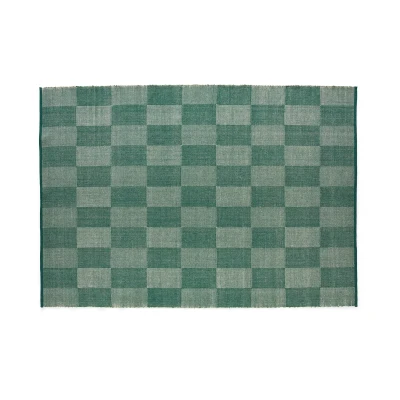 Afbeelding van HAY Check vloerkleed S Green 170x240 cm