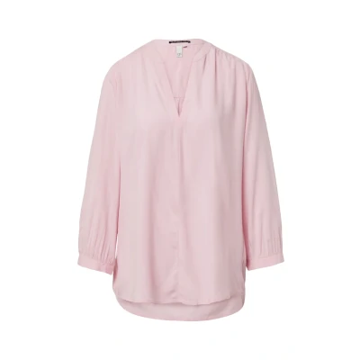 Afbeelding van QS MIT Raffung AN DER Schulter Blouse, Dames, Maat: 32, Zartrosa