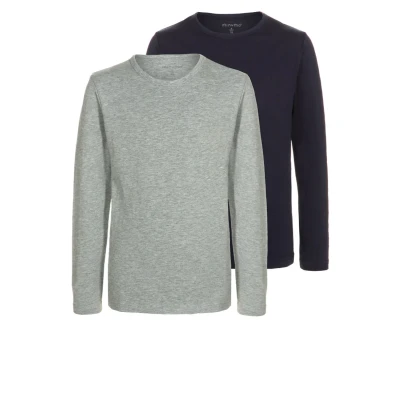 Afbeelding van Minymo 2 PACK Longsleeve voor kinderen, Maat: 110, Dark navy