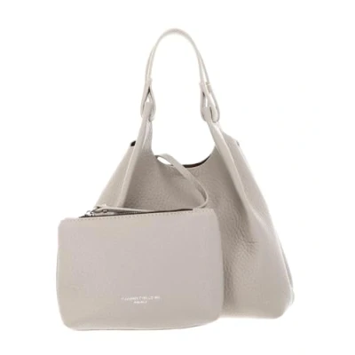 Afbeelding van GIANNI CHIARINI handtas schoudertas Handbag Lamb Castoro Lichtgrijs