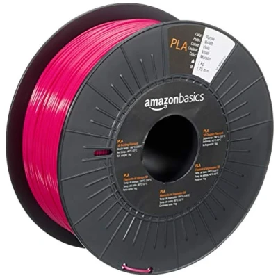 Afbeelding van Amazon Basics 3D printerfilament, PLA, 1,75 mm, paars, spoel van 1 kg