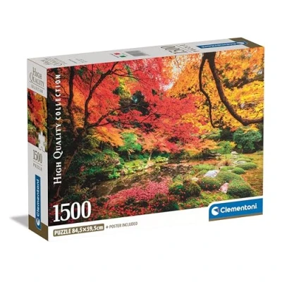 Afbeelding van Clementoni Puzzel 1500 Stukjes Kleurrijk bos Compacte doos Voor Volwassenen