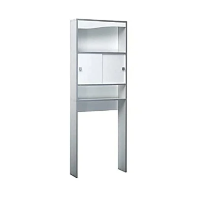 Afbeelding van Symbiosis WC wasmachine wit grijze randen / 6091A7321M17