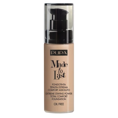 Afbeelding van PUPA Milano Made To Last Foundation 055 Cinnamon Beige
