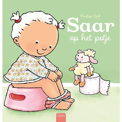 Afbeelding van Saar op de wc