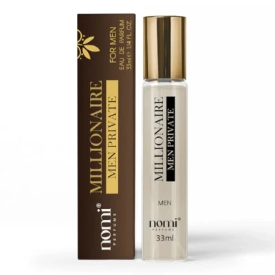 Afbeelding van Nomi Perfume voor heren, 33 ml, (Millionair Man Private) Eau de parfum met 20% geuroliën, bestuurder en auto, langdurige geur