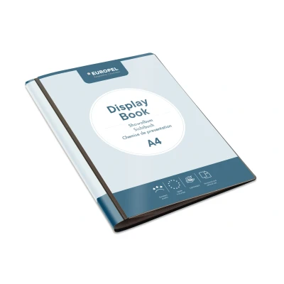 Afbeelding van Showmap Opus 2 A4 frontview 10 tassen antraciet