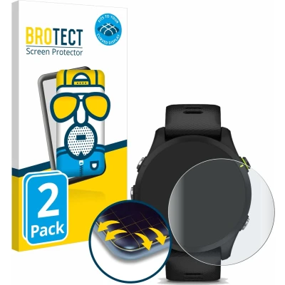Afbeelding van BROTECT Volledige bedekking Matte Scherm Beschermer, Smartwatch beschermfolie, Grijs
