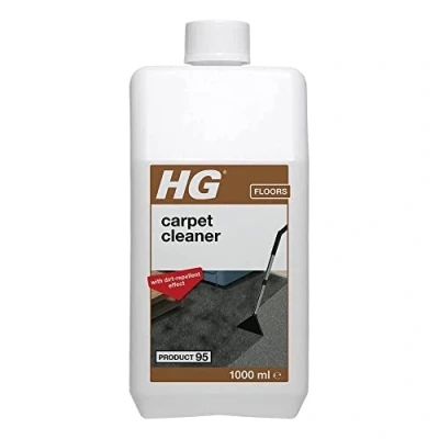 Afbeelding van HG Tapijt en stofferingsreiniger met vuilafstotend, product 95, verwijdert vuil snel grondig voor de meeste soorten stoffen 1 l (151100106)