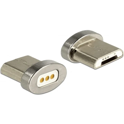 Afbeelding van Delock Magnetische Adapter USB Type Micro B Stekker