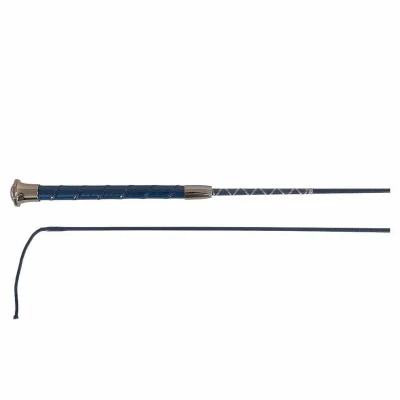 Afbeelding van BR Dressuurzweep Graffias Navy/Gunmetal 128