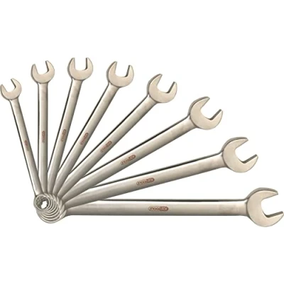 Afbeelding van KS Tools, Spanner, TITANplus combinatiesleutelset, 15 vorkstand, 8 delen (19 mm)