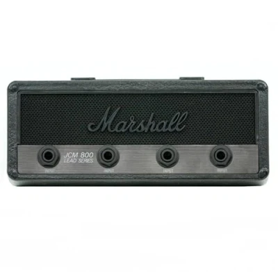 Afbeelding van Gelicentieerde Marshall Jack Rack Stealth Wandmontage Gitaar versterker Sleutelhanger. Inclusief 4 Plug Sleutelhangers en 1 kit. Eenvoudige installatie.