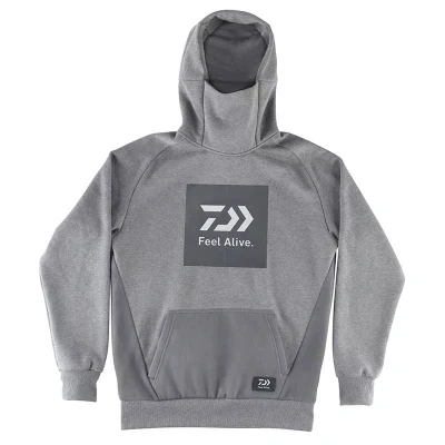 Afbeelding van Daiwa D Vec Snood Hoodie Grijs L Viskleding