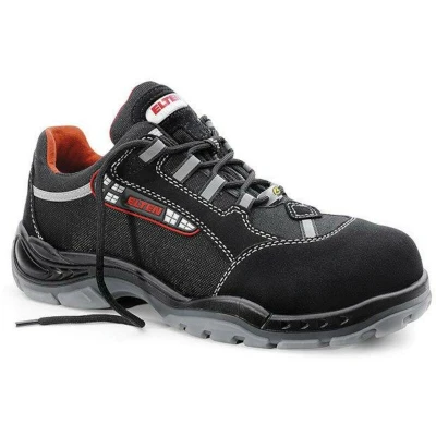 Afbeelding van ELTEN SENEX ESD S2, veiligheidsschoenen voor heren, sportief, licht, zwart, kunststof dop, 40, zwart