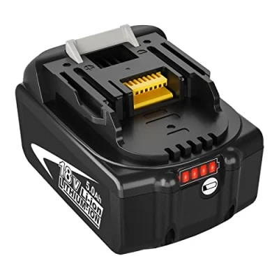 Afbeelding van Kengdor BL1850B 5,0 Ah Vervanging voor Makita accu 18V BL1850 BL1860B BL1860 BL1840 BL1840B BL1845 BL1835 BL1820 BL1830 BL1815 LXT 400 met led elektrisch gereedschap